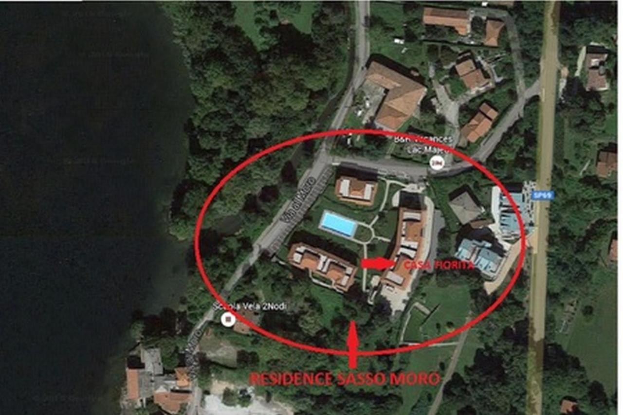 Casa Fiorita Pool And Lake Reno Di Leggiuno Екстер'єр фото